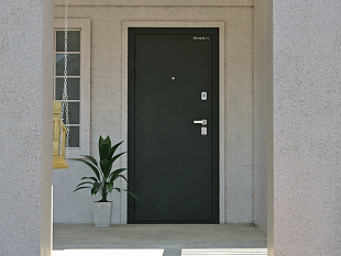 Дверь модели ПРЕМИУМ ПЛЮС 990x2050 правая черная