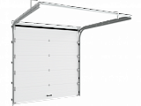 Секционные гаражные ворота RSD02LUX с торсионными пружинами из алюминиевых панелей (2500*1800)
