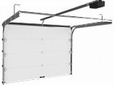 Гаражные секционные ворота RSD01LUX с пружинами растяжения из алюминиевых панелей RSD01LUX (2500x2750)